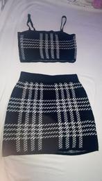 Nieuwe crop top en rok set, Kleding | Dames, Rokken, Zwart, Nieuw, Ophalen of Verzenden, Maat 36 (S)
