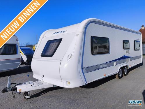 Hobby Excelsior 610 UL Mover 2 Enkele Bedden Zit, Caravans en Kamperen, Caravans, Bedrijf, tot en met 4, 1250 - 1500 kg, Rondzit