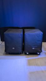 RCF SUB 8004-AS (2x) | Topstaat | Incl. covers & Blue Wheels, Ophalen, Gebruikt, 1000 watt of meer, P.A.