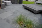 leisteen tuintegels Mustang Leisteen Black Slate 80x80 cm, Tuin en Terras, Tegels en Klinkers, Ophalen, Nieuw, Natuursteen, Terrastegels