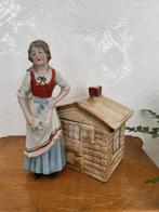 Art deco Duitse pot koekpot dekseldoos porselein., Antiek en Kunst, Ophalen of Verzenden