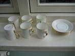 6 koffiekopjes Royal Albert  Val d'or, Ophalen of Verzenden, Zo goed als nieuw, Overige stijlen, Kop(pen) en/of Schotel(s)