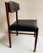 Fristho Rosewood eetkamerstoelen (6) jaren 60, Ophalen, Gebruikt, Zwart, Mid Century