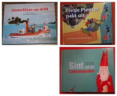3x boek over Sinterklaas en Piet, Diversen, Sinterklaas, Zo goed als nieuw, Ophalen of Verzenden