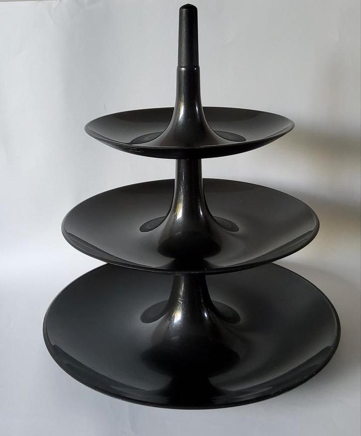 Koziol Babell etagère zwart, Huis en Inrichting, Woonaccessoires | Etagères, Gebruikt, Ophalen of Verzenden