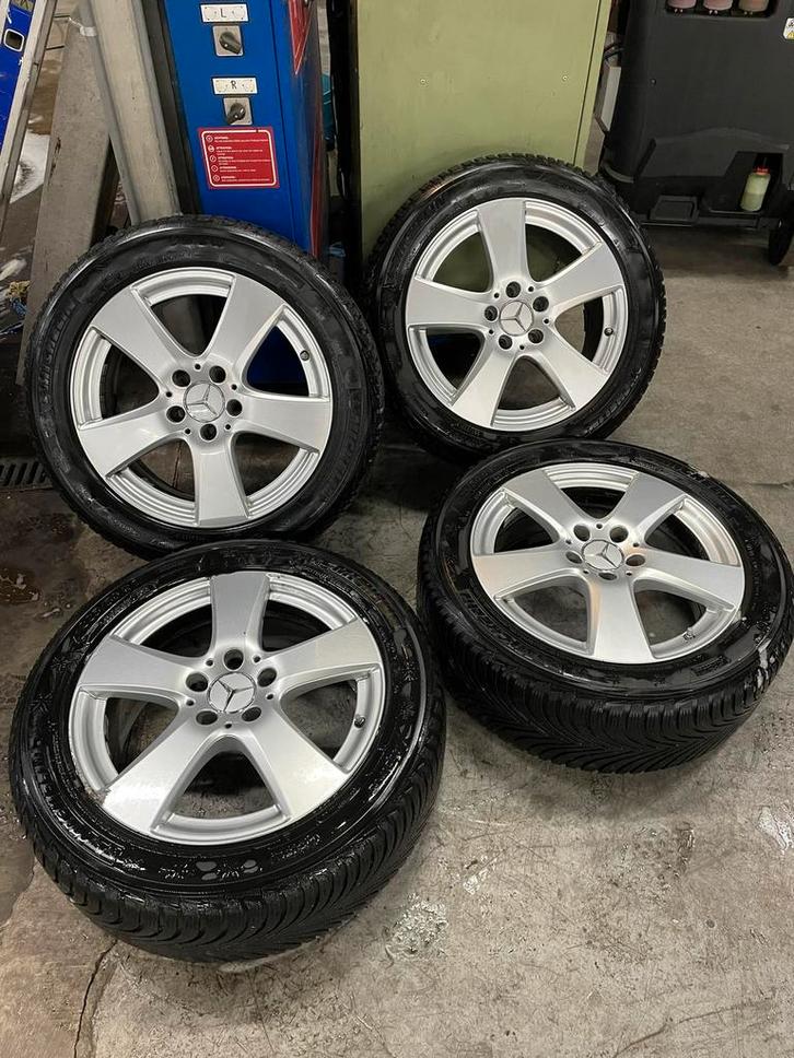 Mercedes C s205 - w205 velgen winter 17 inch, Auto-onderdelen, Banden en Velgen, Banden en Velgen, Winterbanden, 17 inch, 225 mm
