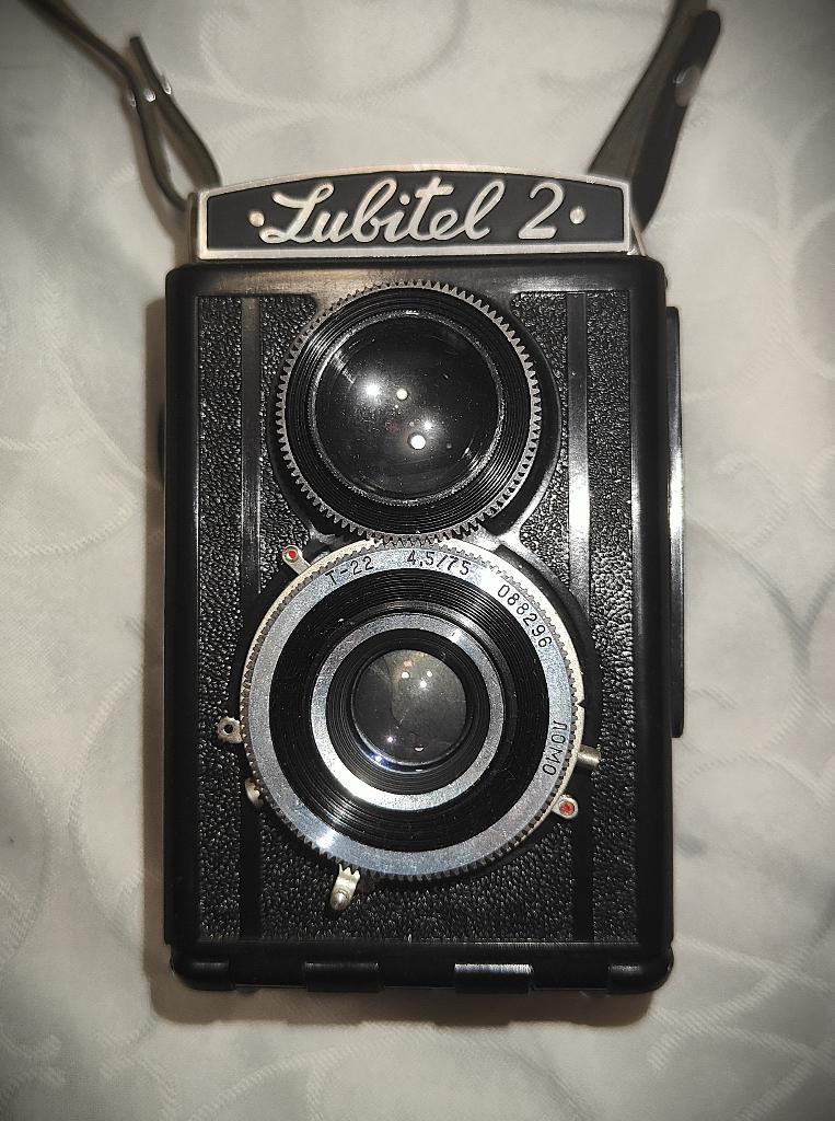 Lubitel 2, Ophalen of Verzenden, Zo goed als nieuw, Spiegelreflex, Overige Merken