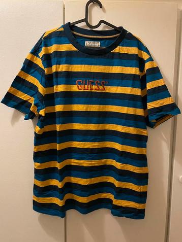 Guess oversized gestreept t-shirt | M beschikbaar voor biedingen