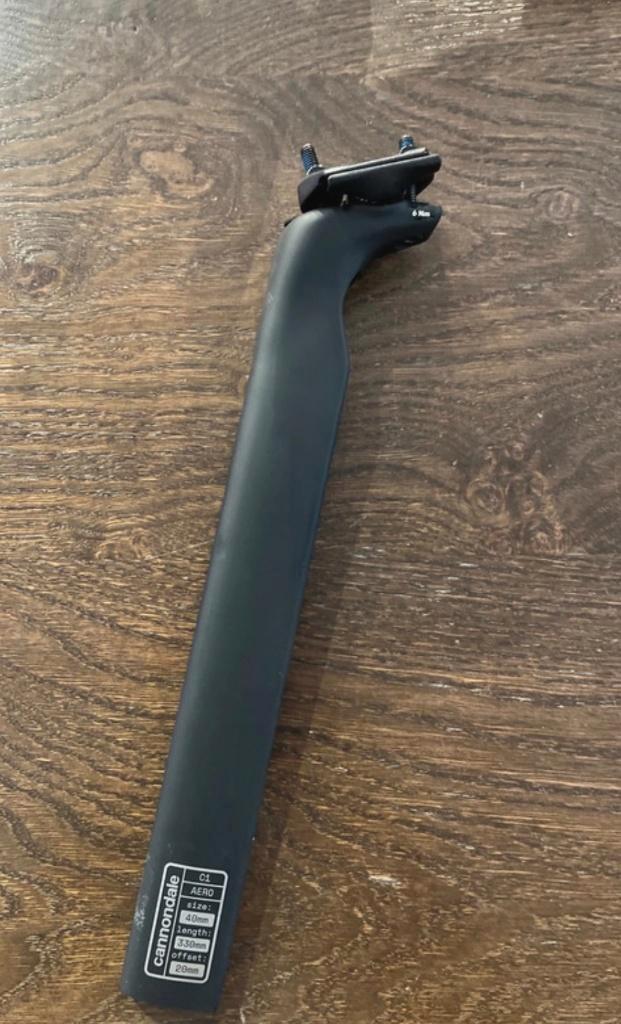 Cannondale C1 Aeo Zadelpen Carbon, Fietsen en Brommers, Fietsonderdelen, Nieuw, Racefiets, Zadel, Ophalen of Verzenden