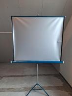 projectiescherm, Ophalen, Handmatig, Gebruikt