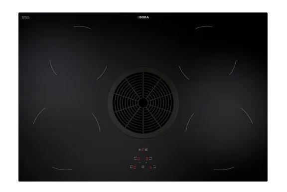 Bora kookplaat met afzuiging GP4U recirculatie, Witgoed en Apparatuur, Kookplaten, Nieuw, Inbouw, Inductie, 4 kookzones, Ophalen