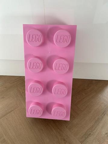Lego Opbergbak Lichtroze Brick 2x4 beschikbaar voor biedingen