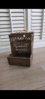Rivièra Maison Rustic Rattan - Wall Basket - Open Weave, Huis en Inrichting, Woonaccessoires | Krantenbakken en Lectuurbakken