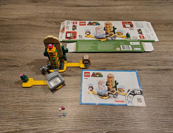 Lego Mario 71363 Desert Pokey, Kinderen en Baby's, Speelgoed | Duplo en Lego, Zo goed als nieuw, Ophalen of Verzenden