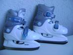 nijdam ijshockey schaatsen wit grijs 4mt verstelbaar 30/33, Ophalen of Verzenden, Zo goed als nieuw, IJshockeyschaatsen, Nijdam
