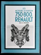 Franse Renault luchtmotor folder uit de jaren 30 (N82), Boek of Tijdschrift, Gebruikt, Ophalen of Verzenden