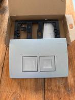 Geberit Bedieningspaneel delta 25 zilver / chroom mat, Ophalen of Verzenden, Zo goed als nieuw, Toilet