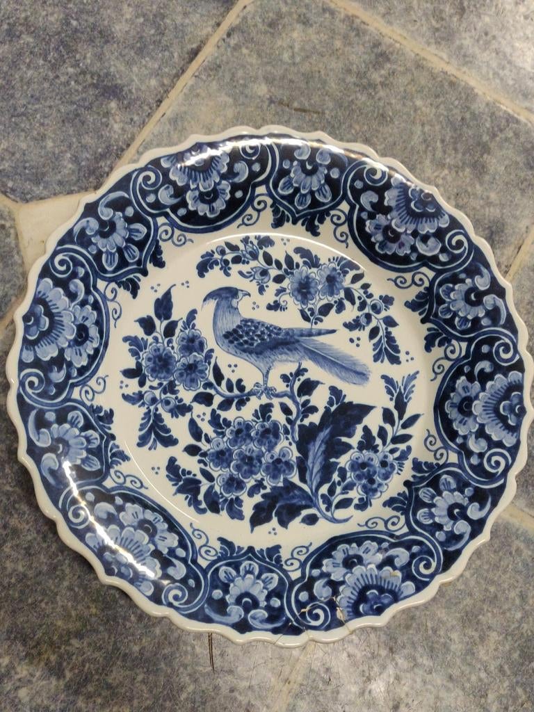 Drie Delftse Blauwe Borden, Ophalen