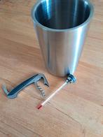 Wijnset; wijnkoeler en wijnthermometer, opener, NIEUW, Ophalen of Verzenden, Nieuw