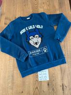 Blauwe sweater trui wolf de facto maat 158 als nieuw, De facto, Trui of Vest, Ophalen of Verzenden, Zo goed als nieuw