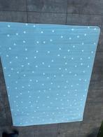 Nieuw lichtblauw vloerkleed met sterretjes 2,20m x 1,70m, Ophalen of Verzenden, Zo goed als nieuw, Campingstoel