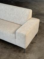 Gelderland 6511 Design Bank | Beige Boucle (NIEUWSTAAT), Metaal, 250 tot 300 cm, Hoekbank, Ophalen of Verzenden