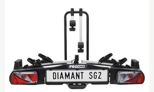 FIETSDRAGER PRO USER DIAMANT SG2, Auto diversen, Fietsendragers, Zo goed als nieuw, Trekhaakdrager, 2 fietsen, Elektrische fiets
