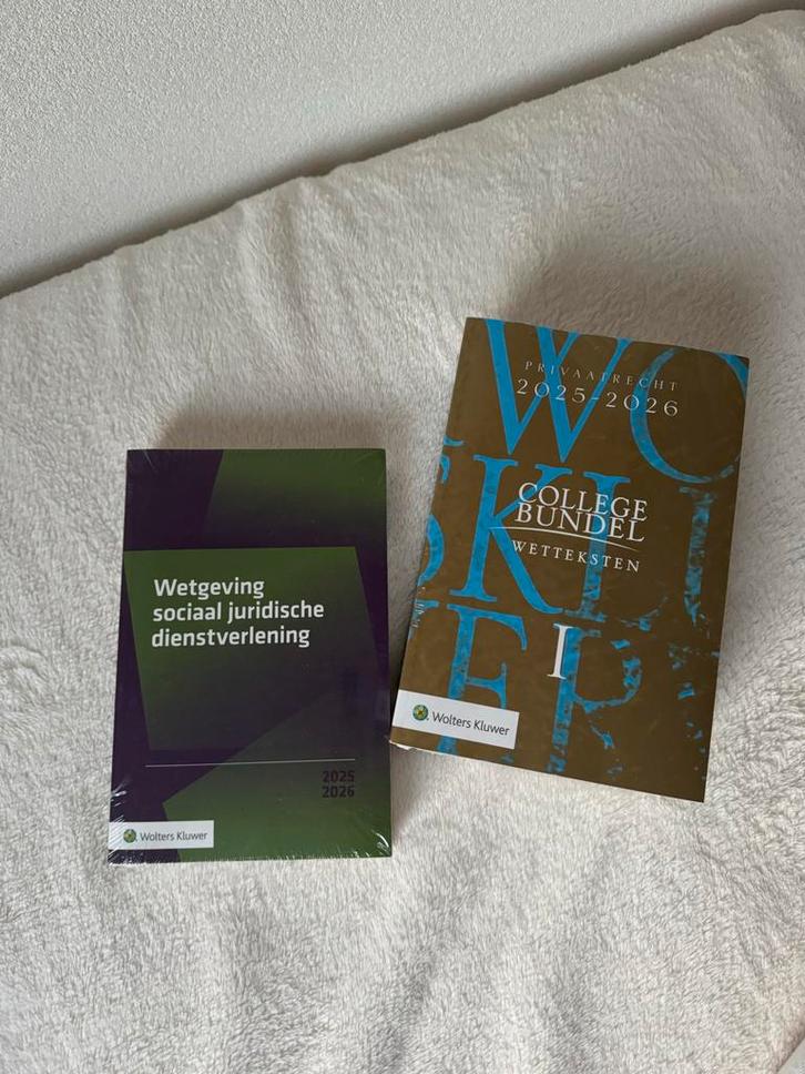 SJD Wetgeving & Wettenbundels 2025/2026 GESEALD!, Boeken, Studieboeken en Cursussen, Nieuw, HBO, Gamma, Ophalen
