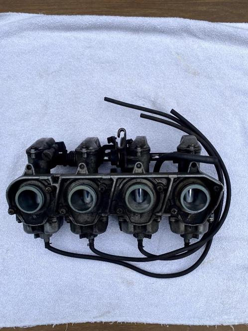 4 Carbarateurs set & luchtfilterhuis Honda CB750F1 vanaf1976, Motoren, Onderdelen | Honda, Gebruikt, Ophalen of Verzenden