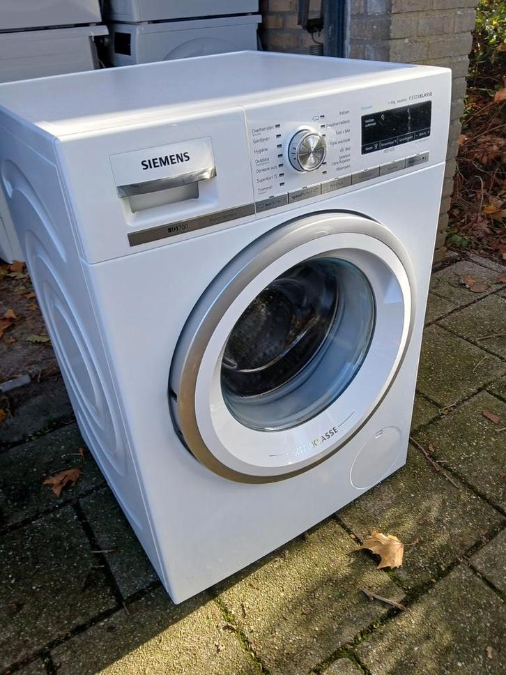 Siemens iQ700 Extraklasse Wasmachine - 9kg, 1600rpm A+++, Witgoed en Apparatuur, Wasmachines, Gebruikt, Voorlader, 8 tot 10 kg