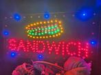 Sandwich Bar Led Sign 48x25x2 cm, Ophalen of Verzenden, Gebruikt, Licht