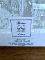 Riviera Maison Vintage Beach dekbedovertrek. 200x200/220, Overige kleuren, Dekbedovertrek, Ophalen of Verzenden, Nieuw