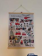 Fiep Westendorp hang dubbelzijdige poster verkeer, Kinderen en Baby's, Ophalen of Verzenden, Zo goed als nieuw, Wanddecoratie