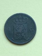 1 cent 1827, Nederland., Postzegels en Munten, Munten | Nederland, Verzenden, Koning Willem II, 1 cent, Losse munt