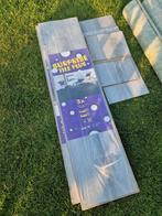Restpartij laminaat grijs extra breed ~5m2, Ophalen, 50 tot 150 cm, Nieuw, Minder dan 5 m²