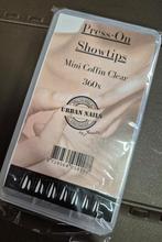 Urban nails press on showtips mini coffin clear nieuw, Sieraden, Tassen en Uiterlijk, Uiterlijk | Cosmetica en Make-up, Overige kleuren