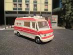 Mercedes Benz 207D Ambulance - Herpa Notruf 19222, Hobby en Vrije tijd, Modelauto's | 1:87, Ophalen of Verzenden, Bus of Vrachtwagen