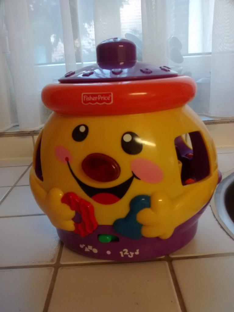 Fisher Price koektrommel vormenspel, Ophalen of Verzenden, Zo goed als nieuw, Speelset, Met licht
