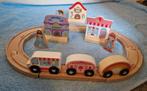 Houten Treinbaan met Thema, Ophalen of Verzenden, Zo goed als nieuw, Jongen of Meisje