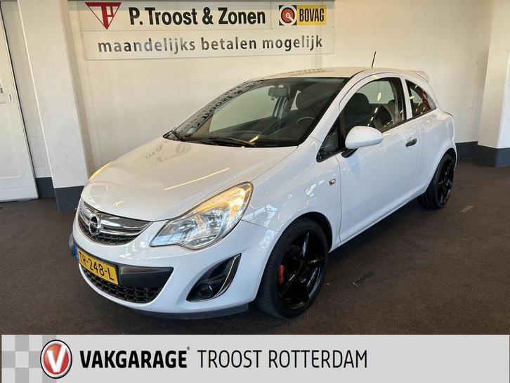 Opel Corsa 1.2 Selection Sport | Airco | LM Velgen | Rode re, Auto's, Opel, Bedrijf, Te koop, Corsa, ABS, Airbags, Airconditioning