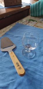 glas proefglas Leffe en Leffe kaas schaaf, Ophalen of Verzenden, Zo goed als nieuw, Glas of Glazen, Leffe