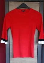 Dames shirt - maat 36 - rood,  zwart, wit, Ophalen of Verzenden, Zo goed als nieuw, Nikkie, Lange mouw