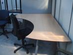 Hoekbureau Aspa, Ahrend , Gispen, Huis en Inrichting, Bureaus, Ophalen, Gebruikt, In hoogte verstelbaar, Nvt