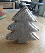 Zilverkleurige metalen kerstboom (raamhanger), Ophalen of Verzenden, Zo goed als nieuw