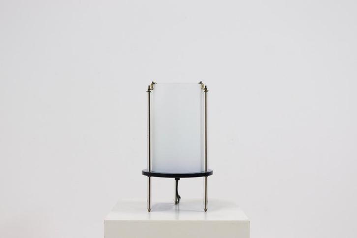 Vintage Lamp 2656 Umberto Riva Fontana Arte Italiaans Design, Huis en Inrichting, Lampen | Tafellampen, Zo goed als nieuw, Glas