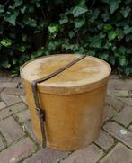 Grote houten hoedendoos, Ophalen of Verzenden