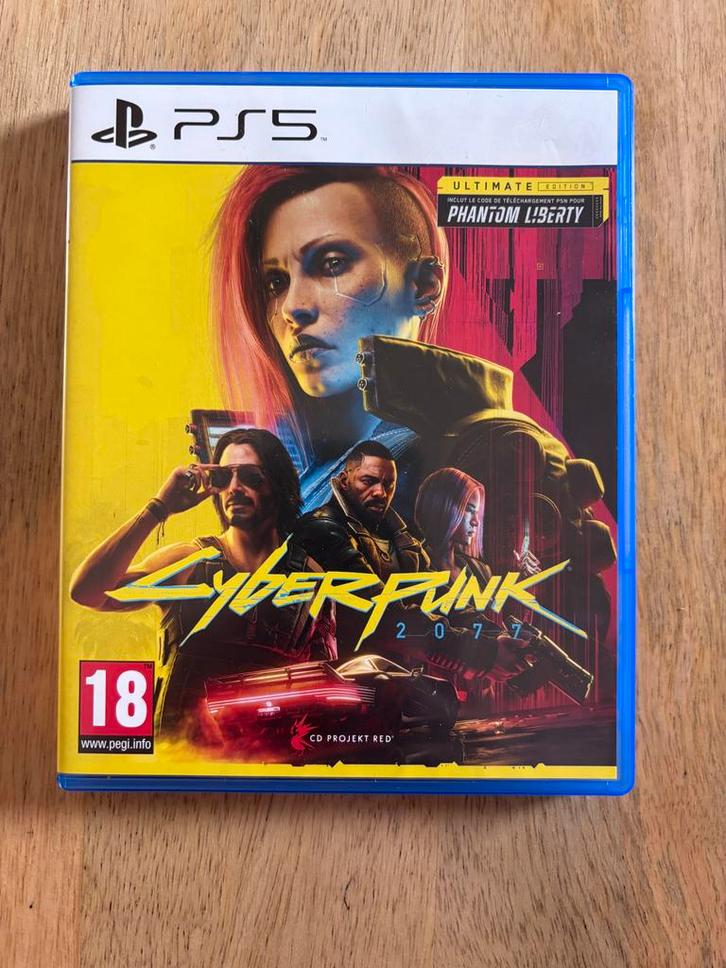 Cyberpunk 2077 Ultimate Edition PS5, Spelcomputers en Games, Games | Sony PlayStation 5, Zo goed als nieuw, Verzenden