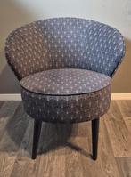 WOOOD Bo Fauteuil - Velvet Stof (zwart/goud), Ophalen, Gebruikt, Overige kleuren, Eén