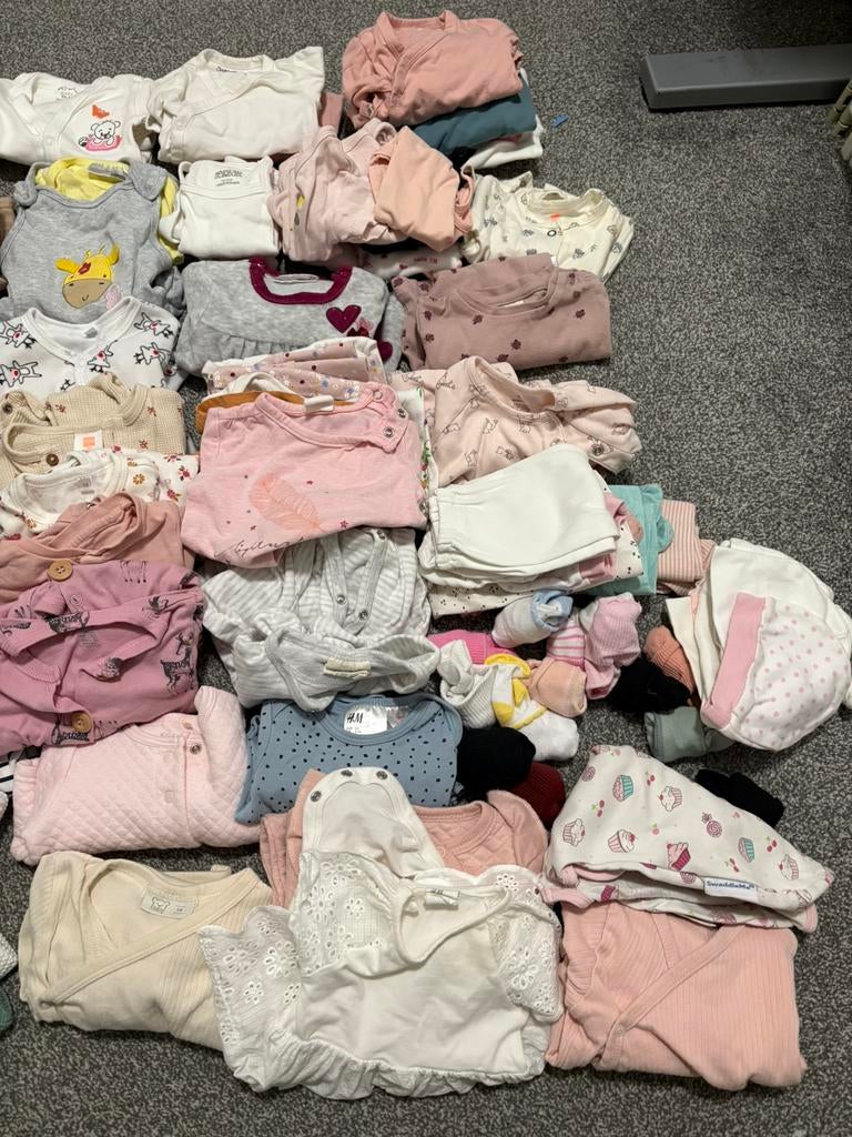 Newborn meisjes kleding, Ophalen, Zo goed als nieuw, Maat 56