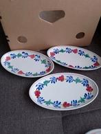 Zgan 3 vlees schaaltjes boerenbont, Ophalen of Verzenden